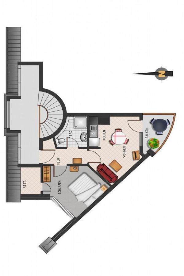 Klosterstr_14 Wohnung 13 Цингст Екстериор снимка
